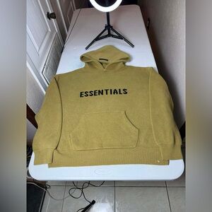 Essentials Fear Of God Knit Hoodie | Men’s Size XL oversized